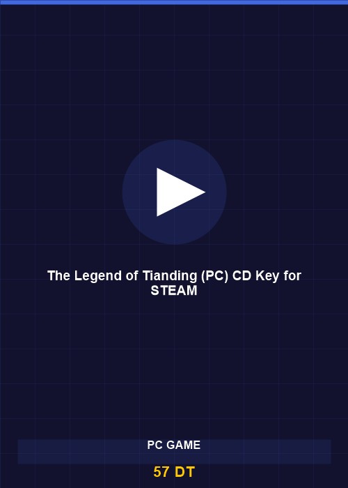 The Legend of Tianding (PC) CD Key for STEAM