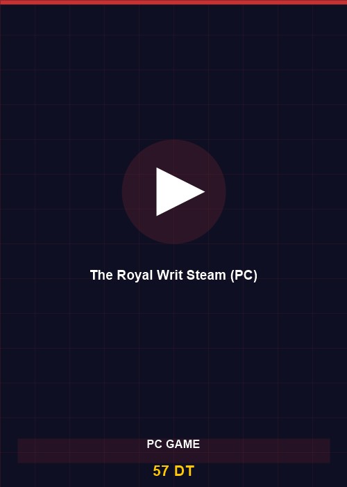 The Royal Writ Steam (PC)