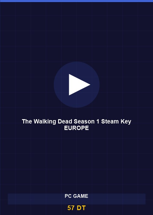 The Walking Dead Season 1 Steam Key EUROPE