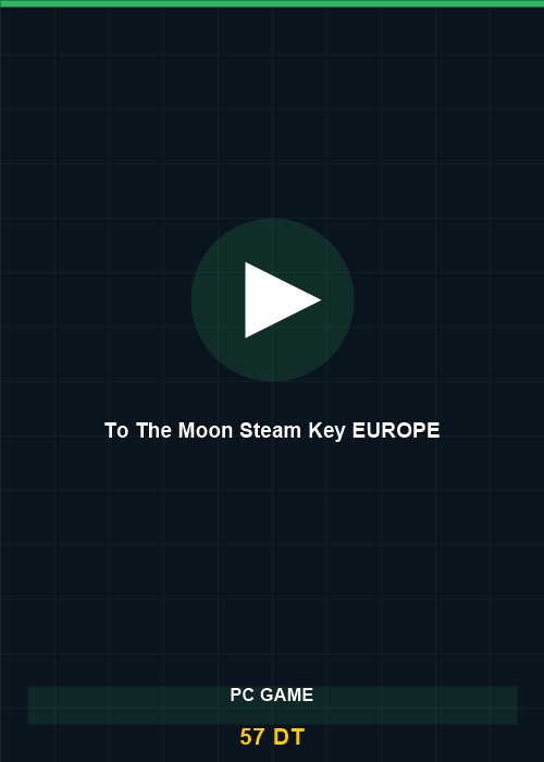 To The Moon Steam Key EUROPE