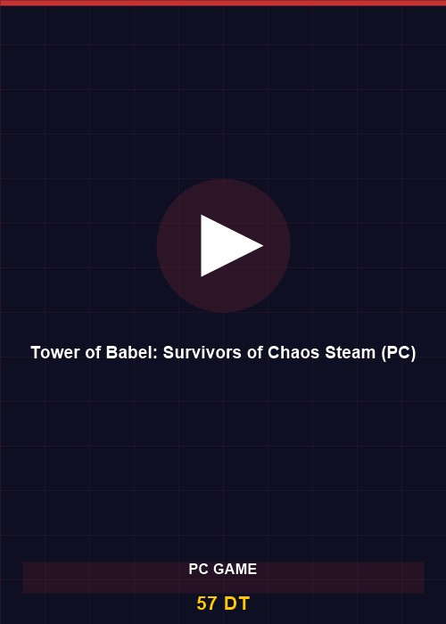 Tower of Babel: Survivors of Chaos Steam (PC)