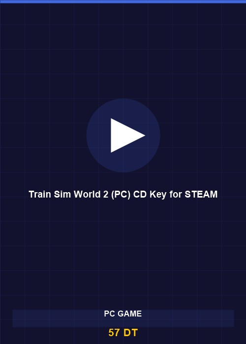 Train Sim World 2 (PC) CD Key for STEAM