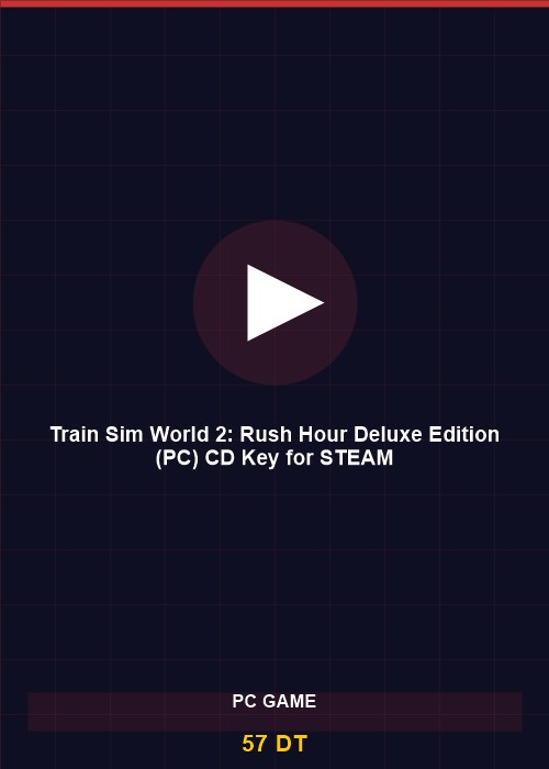 Train Sim World 2: Rush Hour Deluxe Edition (PC) CD Key for STEAM