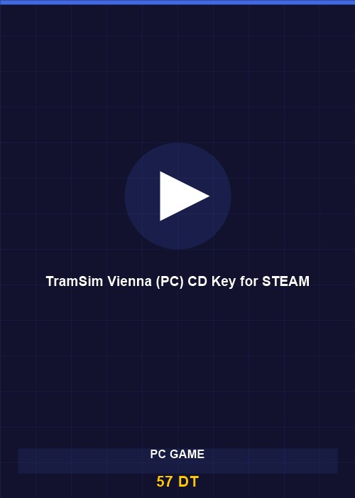 TramSim Vienna (PC) CD Key for STEAM