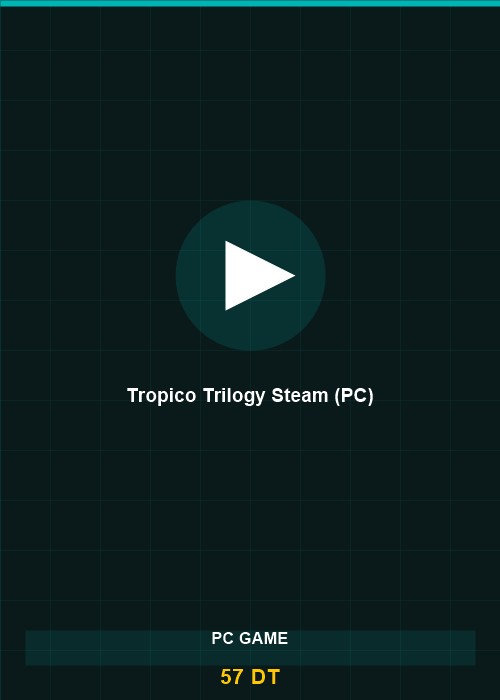 Tropico Trilogy Steam (PC)