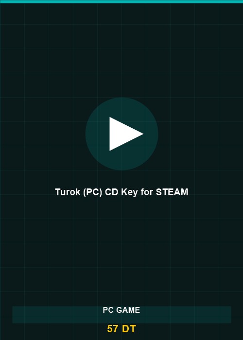 Turok (PC) CD Key for STEAM