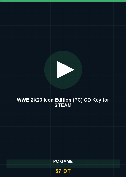 WWE 2K23 Icon Edition (PC) CD Key for STEAM
