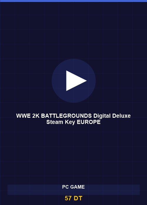 WWE 2K BATTLEGROUNDS Digital Deluxe Steam Key EUROPE