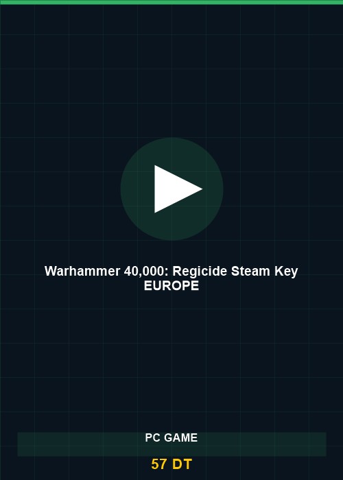 Warhammer 40,000: Regicide Steam Key EUROPE