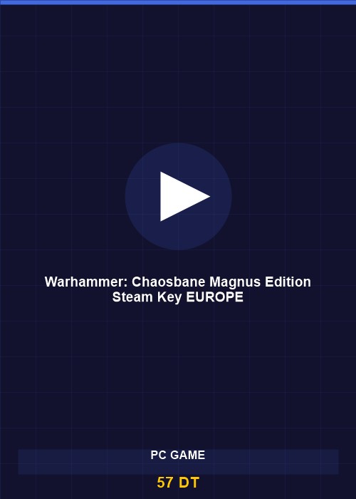 Warhammer: Chaosbane Magnus Edition Steam Key EUROPE