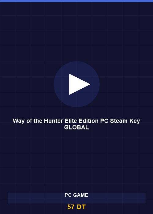 Way of the Hunter Elite Edition PC Steam Key GLOBAL