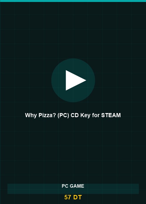 Why Pizza? (PC) CD Key for STEAM