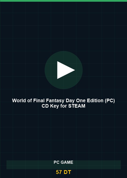 World of Final Fantasy Day One Edition (PC) CD Key for STEAM