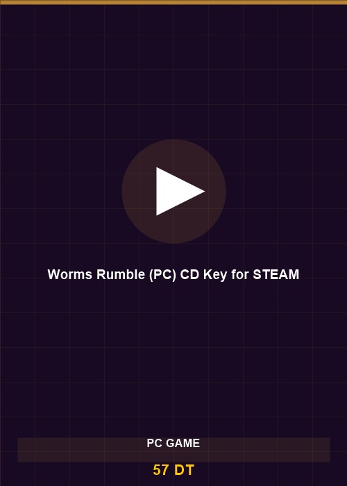 Worms Rumble (PC) CD Key for STEAM