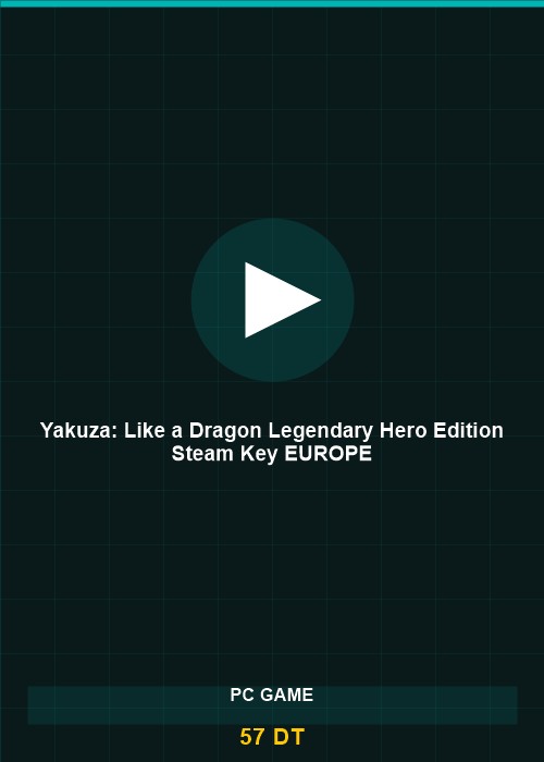 Yakuza: Like a Dragon Legendary Hero Edition Steam Key EUROPE